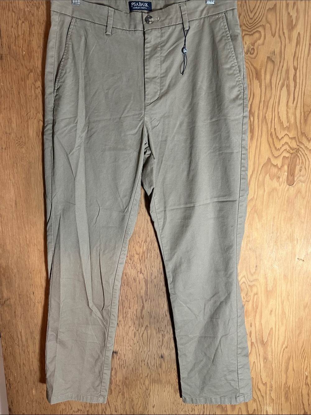 Jos. A. Bank Men's Olive Khaki Chinos
